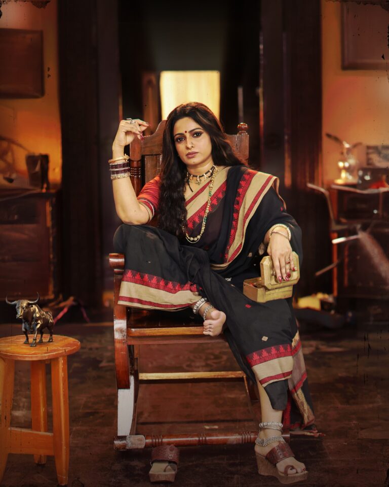 Impressive character poster of Udaya Bhanu from ‘Tribanadhari Barbarik’ released