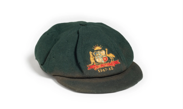Don Bradman hat for auction
