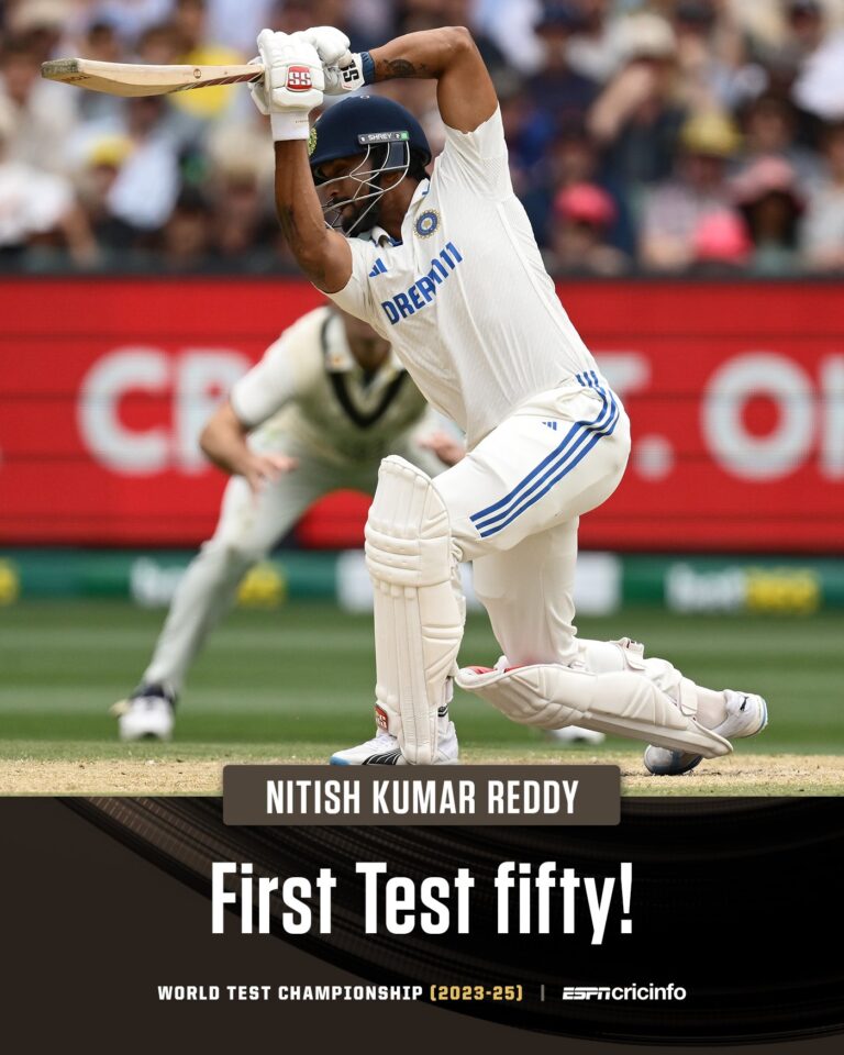 Nitish Kumar Reddy is ready for a long international career