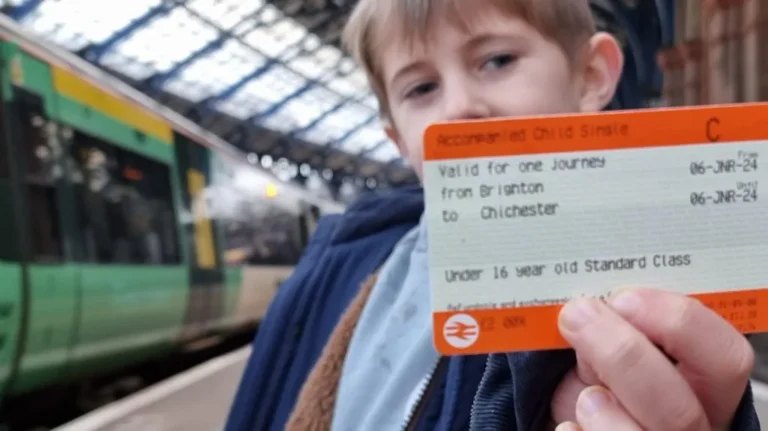 Seven-year-old boy visits every city in England by train