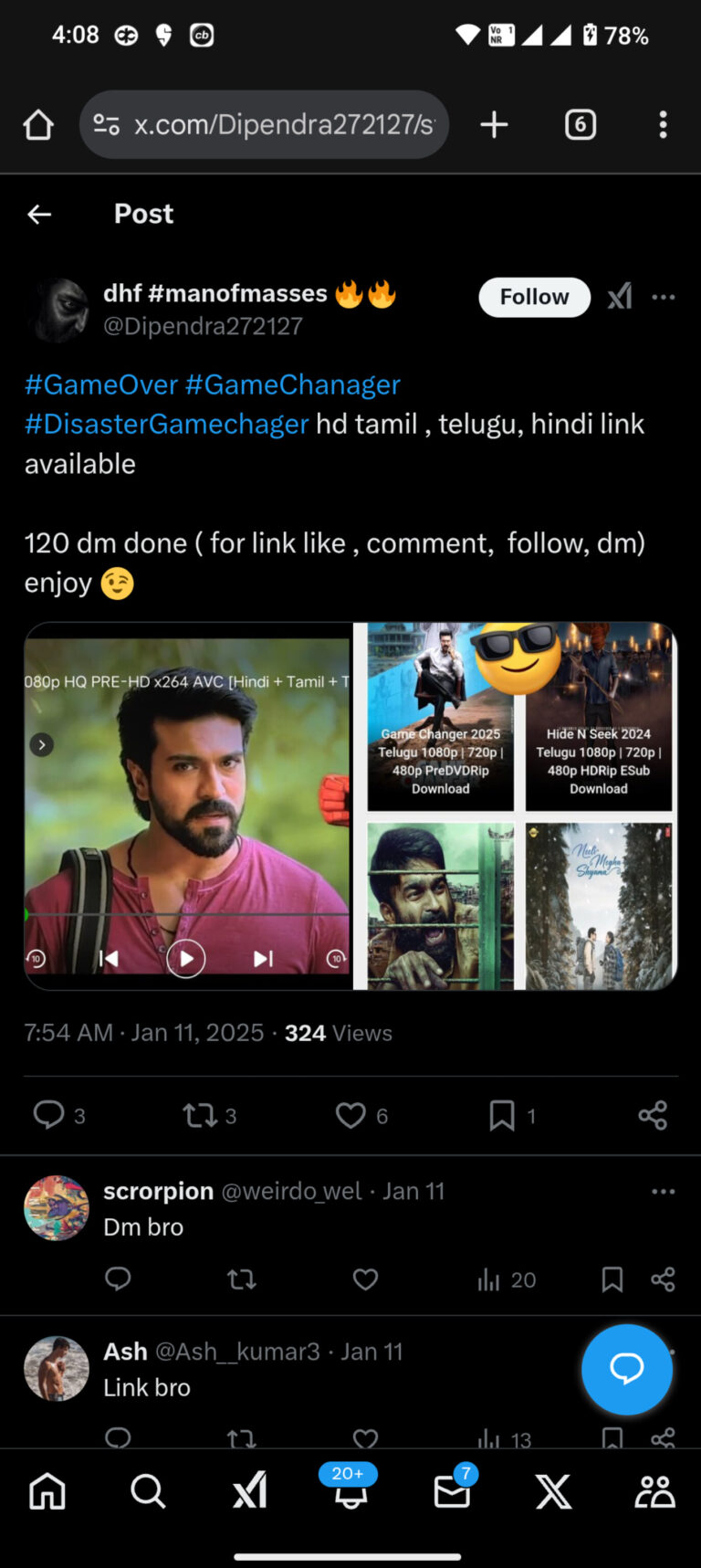 Conspiracy Against Game Changer; Complaint Lodged On Individuals Behind Piracy