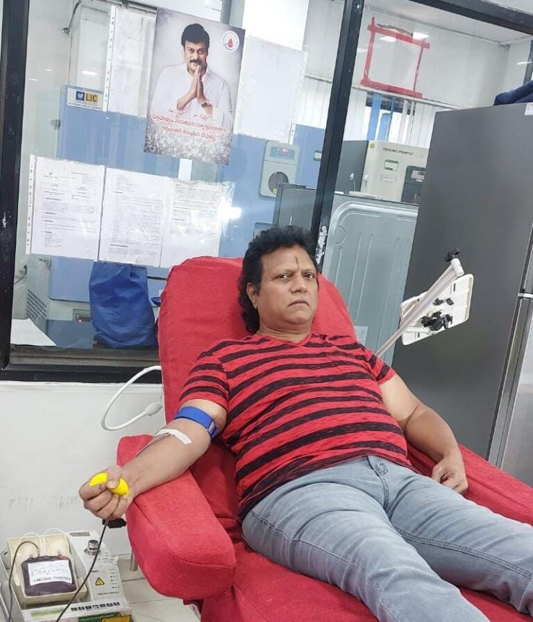 Melody Brahma’s Love Towards Megastar: Mani Sharma Donates Blood At Chiranjeevi Blood Bank
