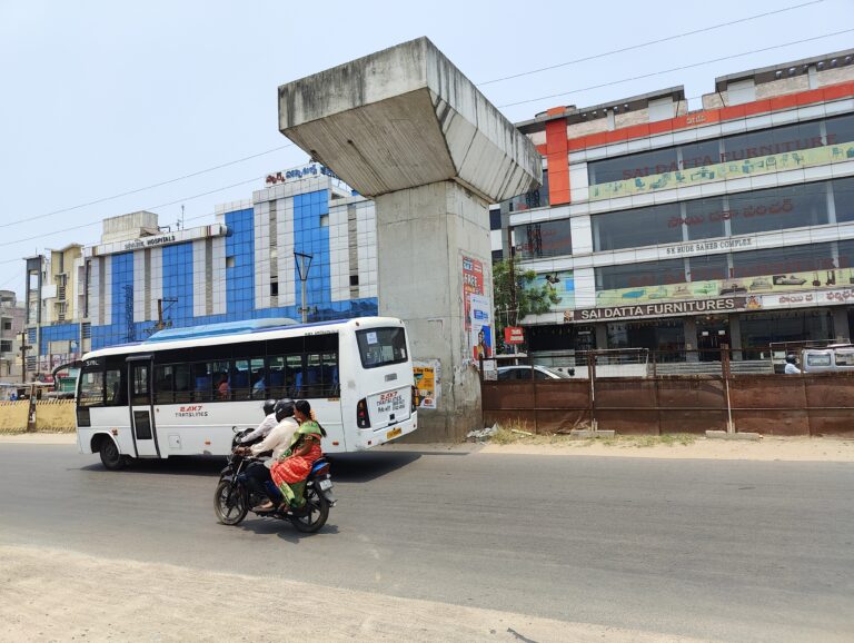 Uppal flyover/overpass pillars as Billboards