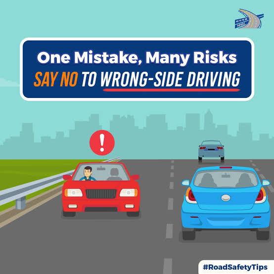 Rampant in Hyderabad wrong side driving