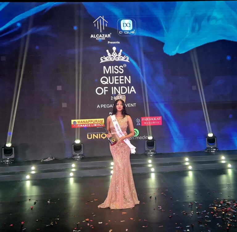 Sanjana Akasam Crowned Miss Queen South 2025; Secures Spot in Top 6 at Miss Queen India Grand Finale