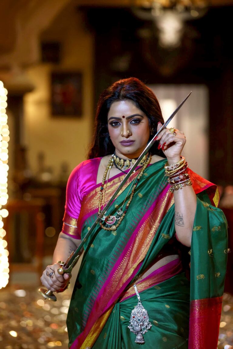 Sword in hand… stomping forward