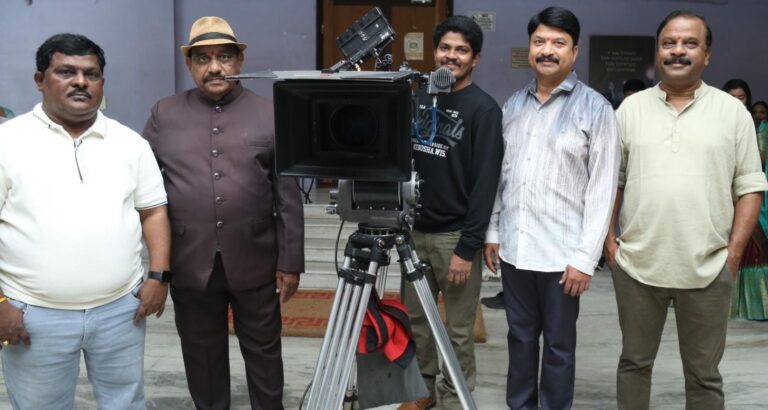 A huge pan-India mythological thriller film, Mayukham, was launched with a grand pooja ceremony