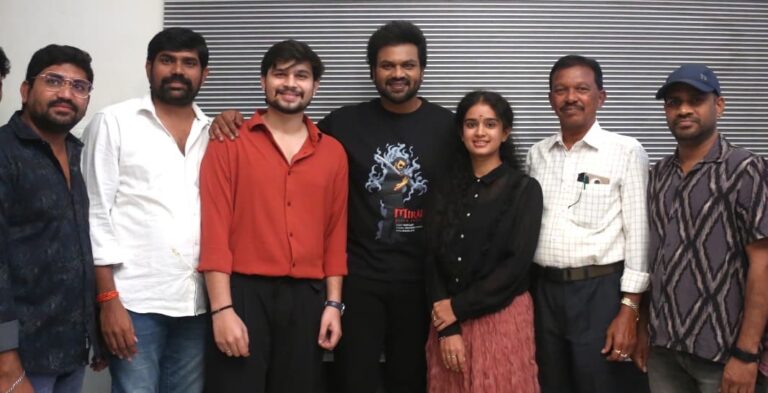 Manchu Manoj launches the first single ‘Nuvve Cheppu Chirugaali’ from ‘O.. Cheliya’