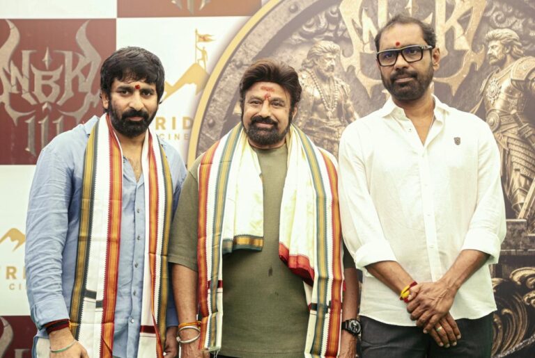 Nandamuri Balakrishna, Gopichand Malineni, Venkata Satish Kilaru, Vriddhi Cinemas’ Historical Epic #NBK111 Launched Majestically
