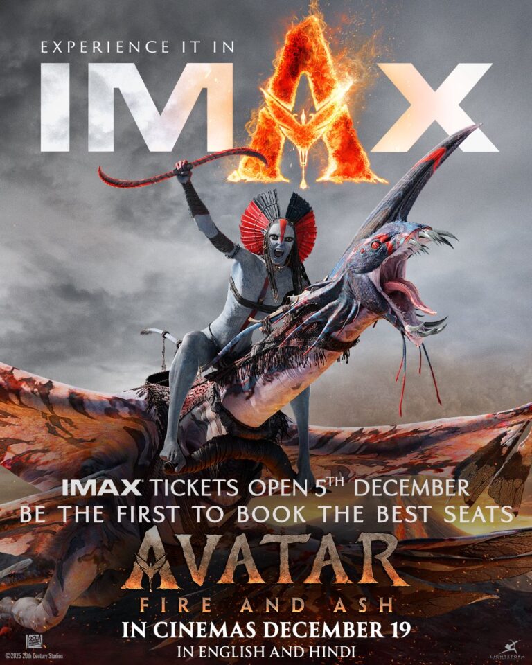 IMAX Gears Up for the biggest film of the year Avatar: Fire and Ash as Advance Bookings Open 5th December