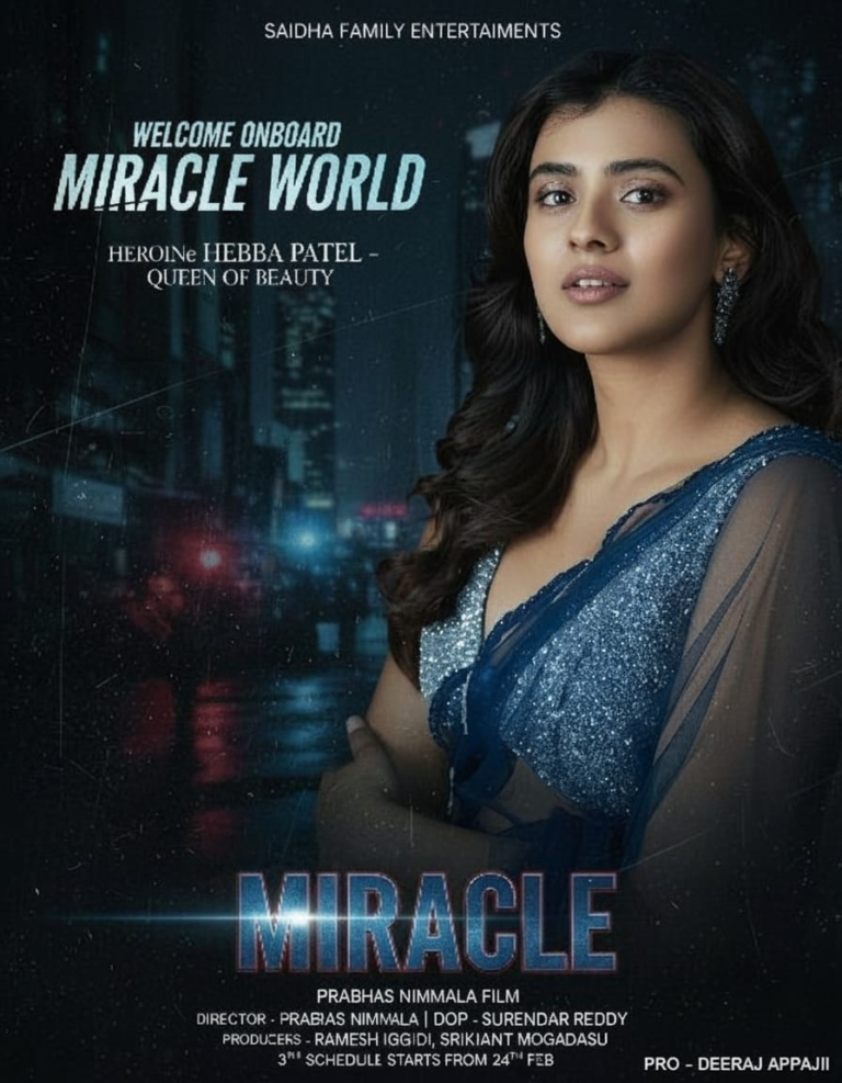 Lets create MIRACLE Says Heart throb Debba Patel