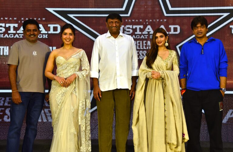 “It’s been a long time since the audience watched a film like Ustaad Bhagat Singh” – Director Harish Shankar at Pre-Release Press Meet