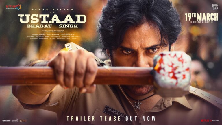Power Star Pawan Kalyan Stuns in the Powerful Glimpse of Ustaad Bhagat Singh