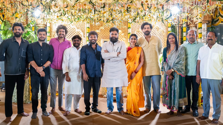 Mega Prince Varun Tej’s ‘Bhari’ Launched Grandly with Andhra Pradesh Deputy CM Pawan Kalyan Garu as Chief Guest