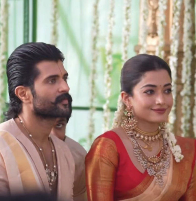 Vijay Deverakonda & Rashmika Celebrates Wedding Festivities in His Native Village Thumman Peta