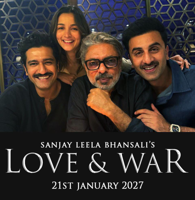 Sanjay Leela Bhansali’s Love & War releasing January 21, 2027