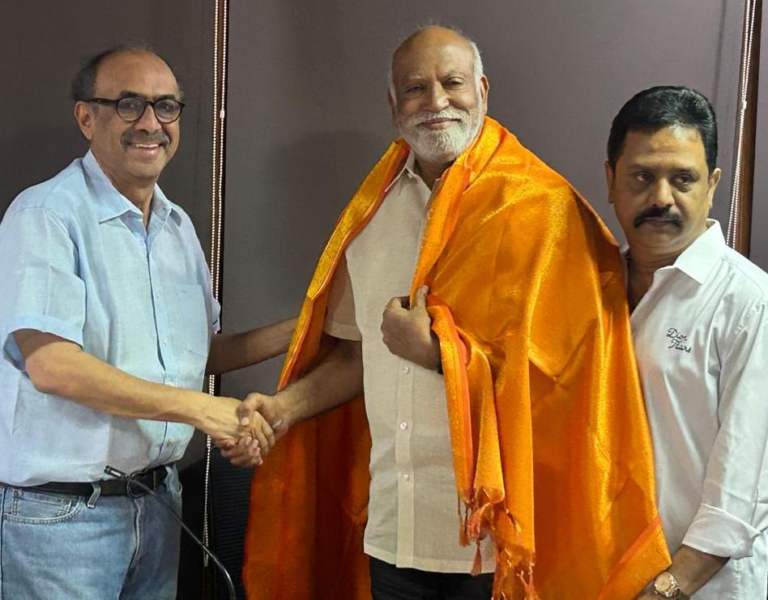 New (APFSTvTDC) Chairman Bharath Bhushan and Director Chadalavada Srinivasa Rao Felicitated by Telugu Film Chamber of Commerce Office Bearers & Executive Body Members