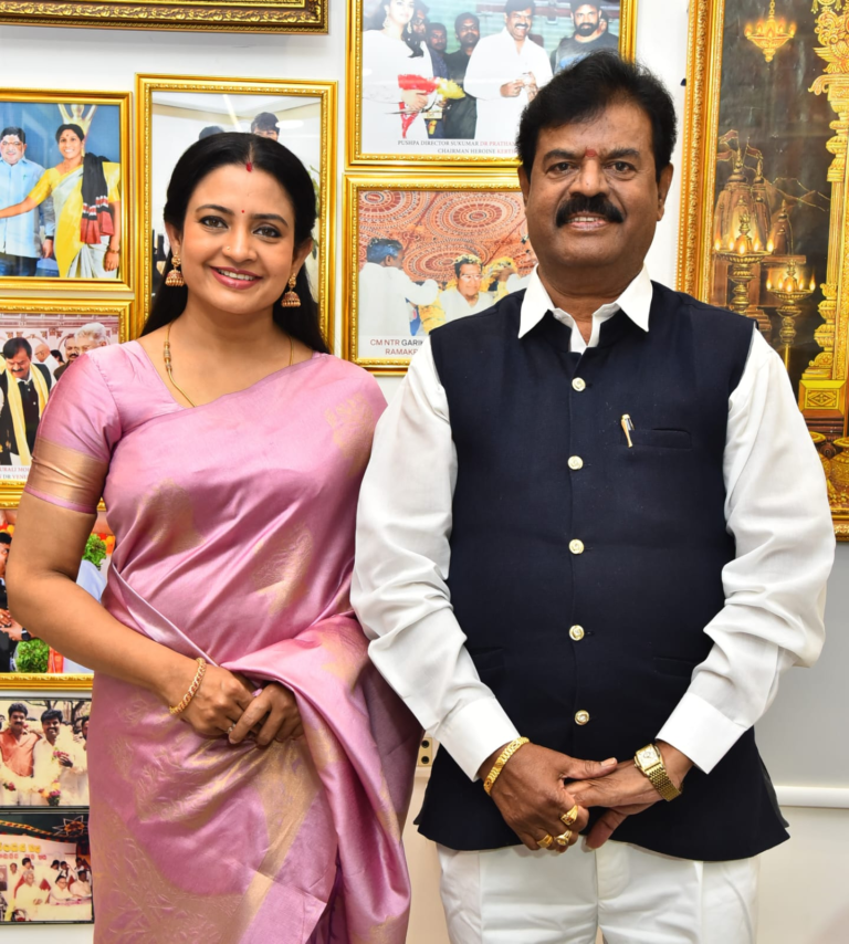 Actress Indraja Appointed as Jury Chairperson for TFCC Short Film Festival Awards 2026 – Announces TFCC Chairman Dr. Prathani Ramakrishna Goud