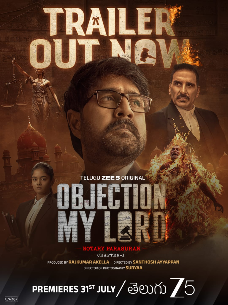 A Father’s Plea. A Lawyer’s Return. A Mystery That Defies Every Answer: Trailer of Telugu ZEE5 Original ‘Objection My Lord – Notary Parasuram Chapter 1’ Unveiled