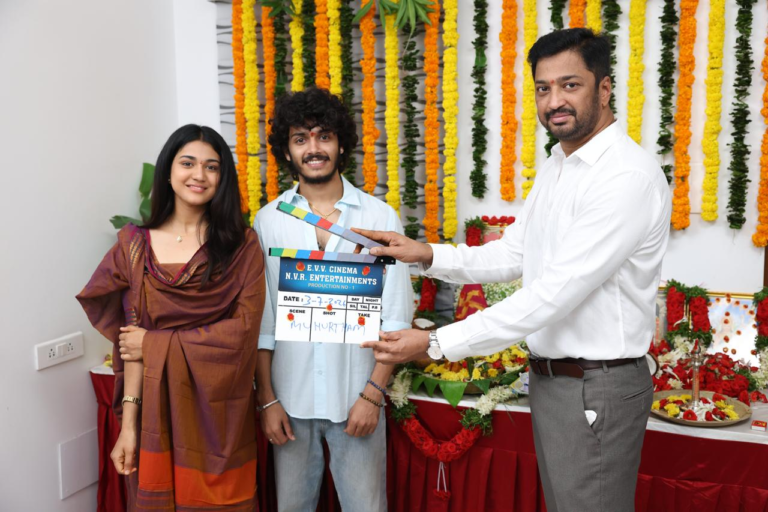 Legendary Production EVV Cinema Production No.10 & NVR Entertainments Production No.1 begins with Pooja Ceremony: Stars Harsh Roshan & Priyanka achar