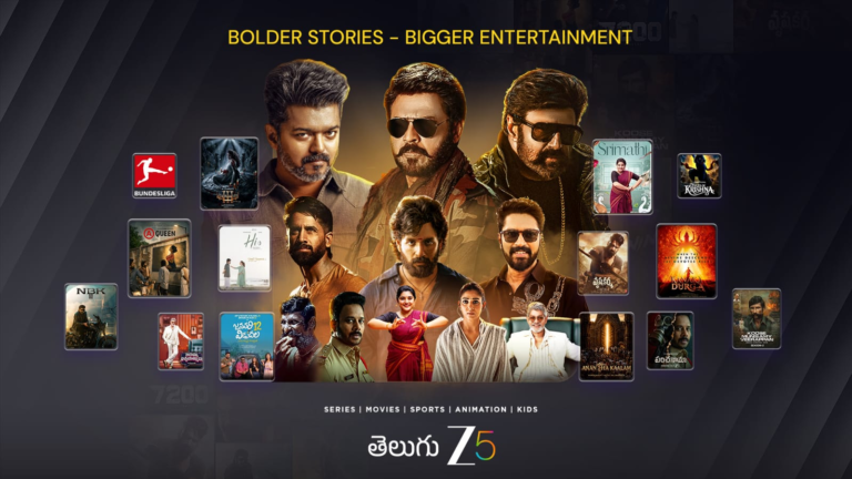 Telugu Zee 5 Accelerates Growth with a Bold New Wave of Originals and Blockbuster Entertainment