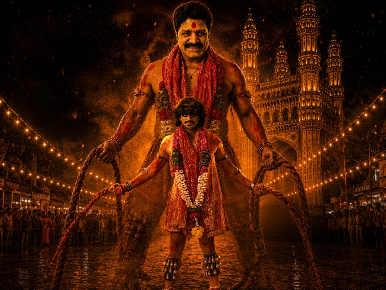 Bhairavakali Flix Banner Wishes Legendary Actor Real Star Dr. Srihari a Happy Birthday with a Powerful First Look in Pothuraju Attire!