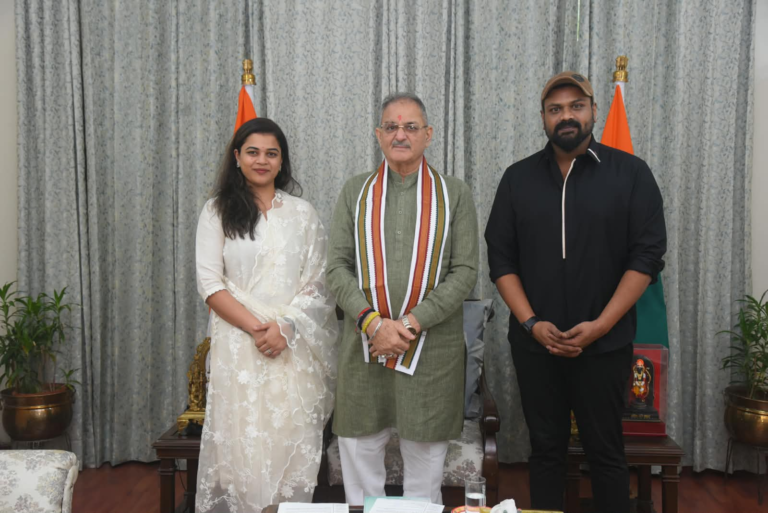 A Larger Vision Takes Shape: Manoj Manchu and Mounika Bhuma Manchu Meet Himachal Pradesh Governor