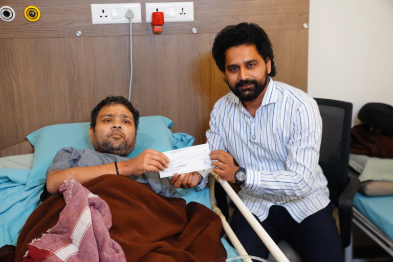 Hero Sanjosh Extends ₹15,000 Financial Assistance to Comedian Ramachandra
